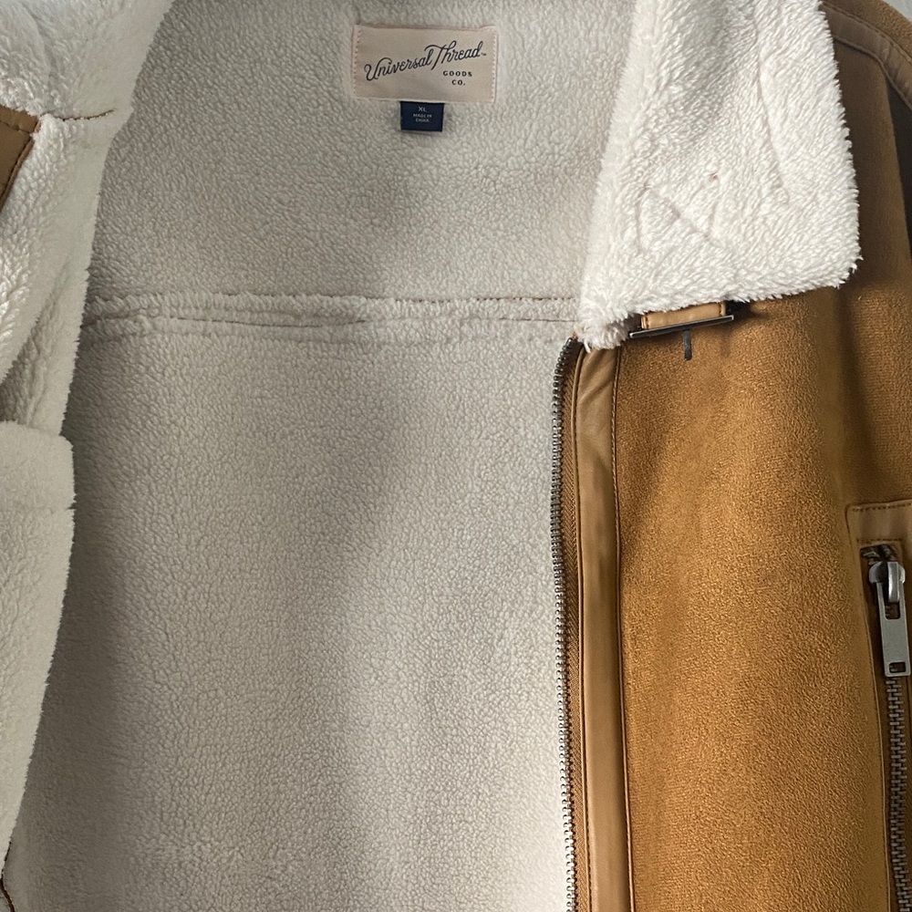 Universal Thread Tan Teddy Jacket - image 6